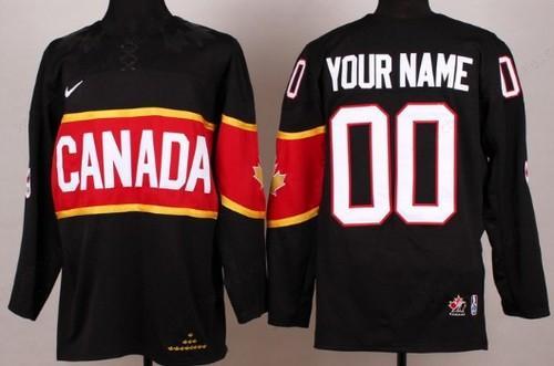 2014 Olympics Canada Men’s Customized Black Jersey