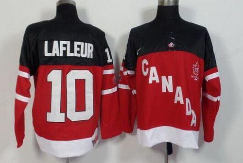 2014-15 Men’s Team Canada #10 Guy Lafleur Retired Player Red 100Th Anniversary Jersey