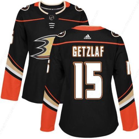 Adidas Anaheim Ducks #15 Ryan Getzlaf Black Home Authentic Women’s Stitched NHL Jersey