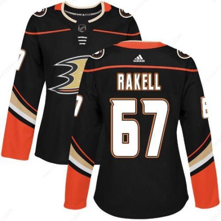 Adidas Anaheim Ducks #67 Rickard Rakell Black Home Authentic Women’s Stitched NHL Jersey