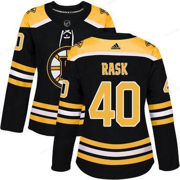 Adidas Boston Bruins #40 Tuukka Rask Black Home Authentic Women’s Stitched NHL Jersey