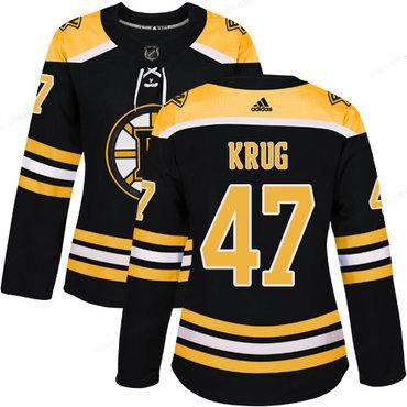 Adidas Boston Bruins #47 Torey Krug Black Home Authentic Women’s Stitched NHL Jersey