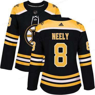 Adidas Boston Bruins #8 Cam Neely Black Home Authentic Women’s Stitched NHL Jersey