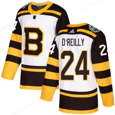 Adidas Bruins #24 Terry O’Reilly White Authentic 2019 Winter Classic Stitched NHL Jersey