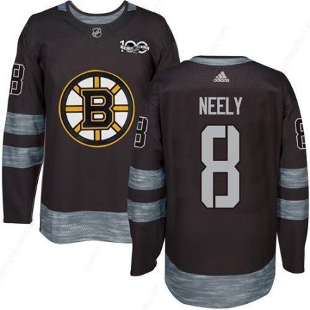 Adidas Bruins #8 Cam Neely Black 1917-2017 100Th Anniversary Stitched NHL Jersey