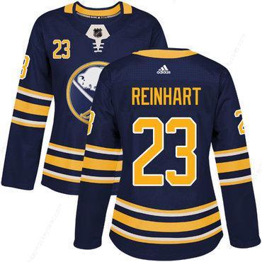 Adidas Buffalo Sabres #23 Sam Reinhart Navy Blue Home Authentic Women’s Stitched NHL Jersey