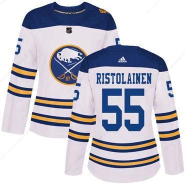 Adidas Buffalo Sabres #55 Rasmus Ristolainen White Authentic 2018 Winter Classic Women’s Stitched NHL Jersey