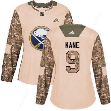 Adidas Buffalo Sabres #9 Evander Kane Camo Authentic 2017 Veterans Day Women’s Stitched NHL Jersey