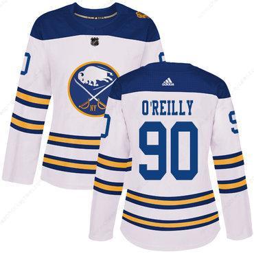 Adidas Buffalo Sabres #90 Ryan O’Reilly White Authentic 2018 Winter Classic Women’s Stitched NHL Jersey