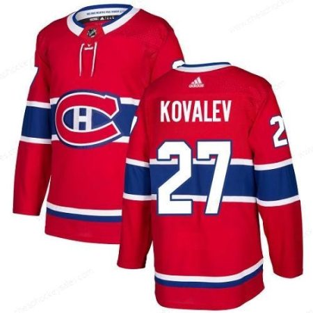 Adidas Canadiens #27 Alexei Kovalev Red Home Authentic Stitched NHL Jersey