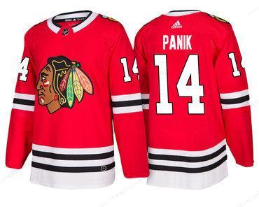 Adidas Chicago Blackhawks #14 Richard Panik Red Home Authentic Stitched NHL Jersey