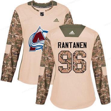 Adidas Colorado Avalanche #96 Mikko Rantanen Camo Authentic 2017 Veterans Day Women’s Stitched NHL Jersey