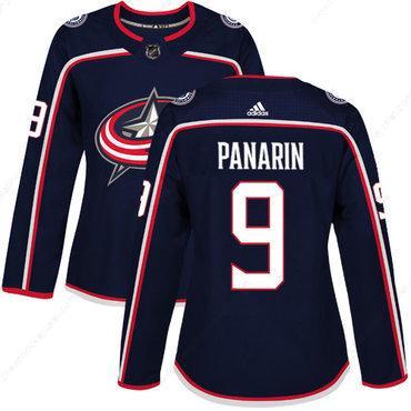 Adidas Columbus Blue Jackets #9 Artemi Panarin Navy Blue Home Authentic Women’s Stitched NHL Jersey