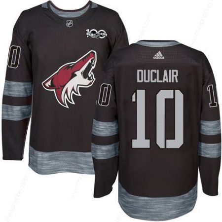 Adidas Coyotes #10 Anthony Duclair Black 1917-2017 100Th Anniversary Stitched NHL Jersey