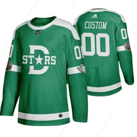 Adidas Dallas Stars Custom Men’s Green 2020 Winter Classic Retro NHL Jersey