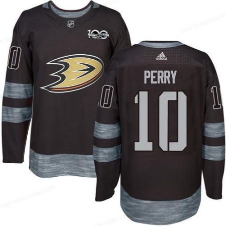 Adidas Ducks #10 Corey Perry Black 1917-2017 100Th Anniversary Stitched NHL Jersey