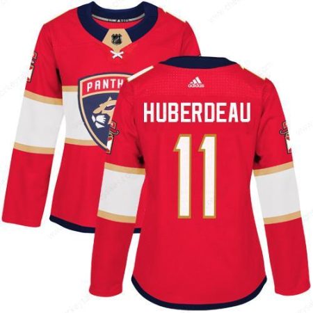 Adidas Florida Panthers #11 Jonathan Huberdeau Red Home Authentic Women’s Stitched NHL Jersey