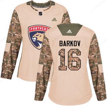 Adidas Florida Panthers #16 Aleksander Barkov Camo Authentic 2017 Veterans Day Women’s Stitched NHL Jersey