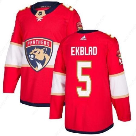 Adidas Florida Panthers #5 Aaron Ekblad Red Home Authentic Stitched Youth NHL Jersey