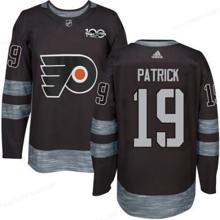 Adidas Flyers #19 Nolan Patrick Black 1917-2017 100Th Anniversary Stitched NHL Jersey