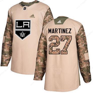 Adidas Kings #27 Alec Martinez Camo Authentic 2017 Veterans Day Stitched NHL Jersey