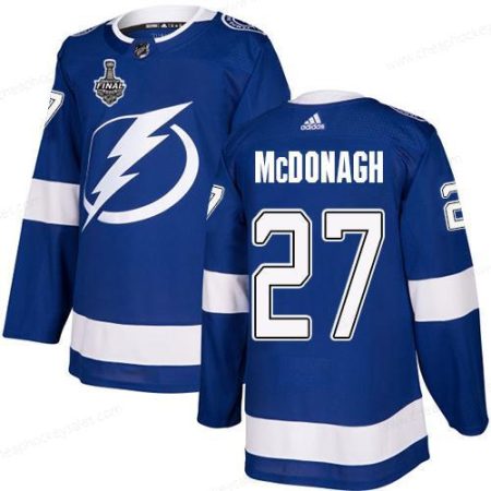 Adidas Lightning #27 Ryan Mcdonagh Blue Home Authentic 2020 Stanley Cup Final Stitched NHL Jersey