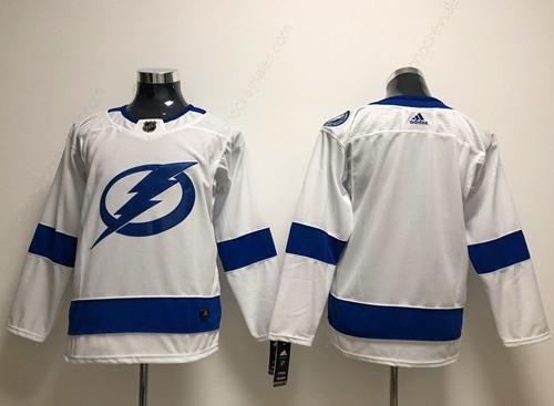 Adidas Lightning Blank White Road Authentic Stitched NHL Jersey