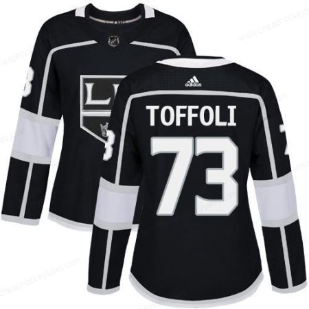 Adidas Los Angeles Kings #73 Tyler Toffoli Black Home Authentic Women’s Stitched NHL Jersey