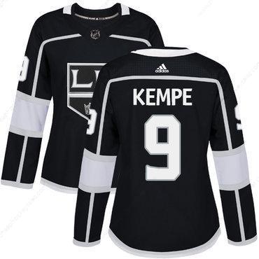 Adidas Los Angeles Kings #9 Adrian Kempe Black Home Authentic Women’s Stitched NHL Jersey