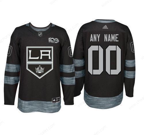 Adidas Los Angeles Kings Black 1917-2017 100Th Anniversary Stitched NHL Custom Jersey