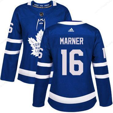 Adidas Maple Leafs #16 Mitchell Marner Blue Home Authentic Women’s Stitched NHL Jersey