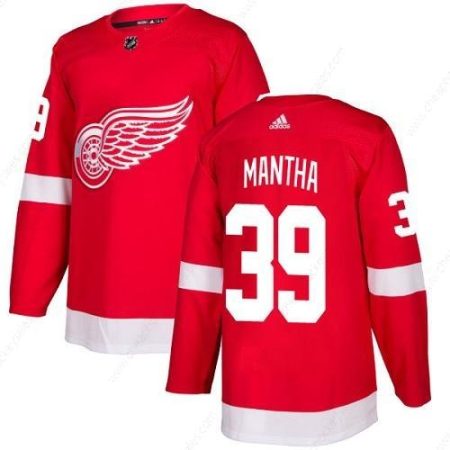 Adidas Men’s Detroit Red Wings #39 Anthony Mantha Red Home Authentic Stitched NHL Jersey