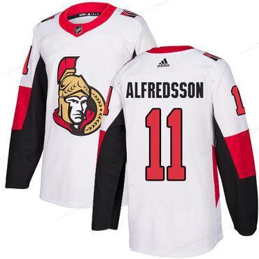 Adidas Men’s Ottawa Senators #11 Daniel Alfredsson Authentic White Away NHL Jersey