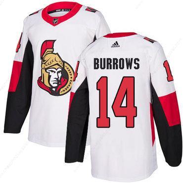 Adidas Men’s Ottawa Senators #14 Alexandre Burrows Authentic White Away NHL Jersey