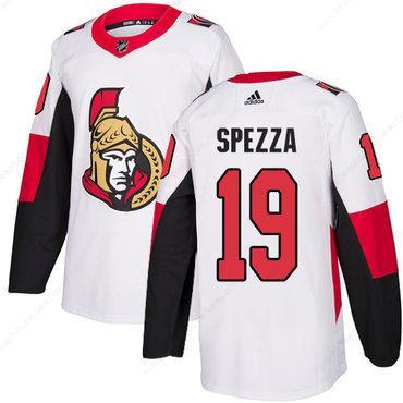 Adidas Men’s Ottawa Senators #19 Jason Spezza Authentic White Away NHL Jersey