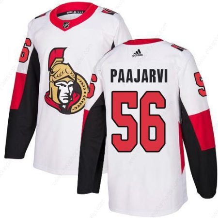 Adidas Men’s Ottawa Senators #56 Magnus Paajarvi Authentic White Away NHL Jersey