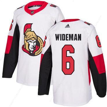 Adidas Men’s Ottawa Senators #6 Chris Wideman Authentic White Away NHL Jersey