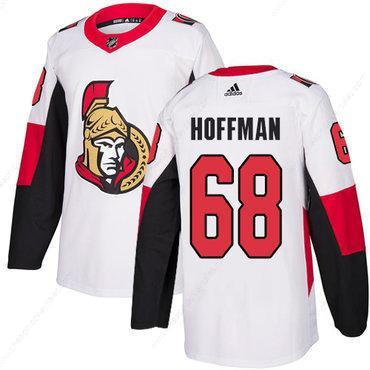 Adidas Men’s Ottawa Senators #68 Mike Hoffman Authentic White Away NHL Jersey