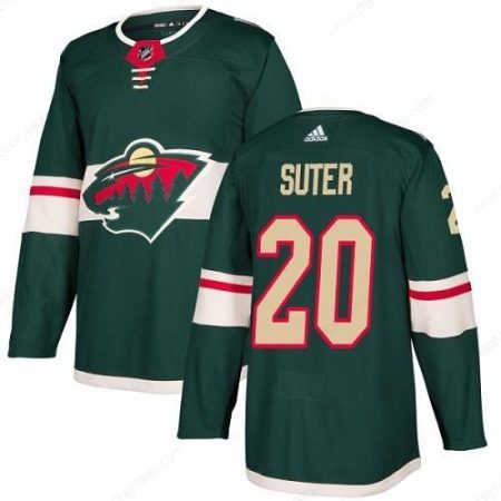 Adidas Minnesota Wild #20 Ryan Suter Green Home Authentic Stitched Youth NHL Jersey