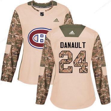 Adidas Montreal Canadiens #24 Phillip Danault Camo Authentic 2017 Veterans Day Women’s Stitched NHL Jersey