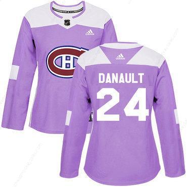 Adidas Montreal Canadiens #24 Phillip Danault Purple Authentic Fights Cancer Women’s Stitched NHL Jersey