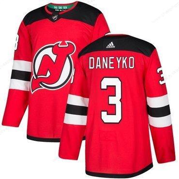 Adidas New Jersey Devils #3 Ken Daneyko Red Home Authentic Stitched NHL Jersey