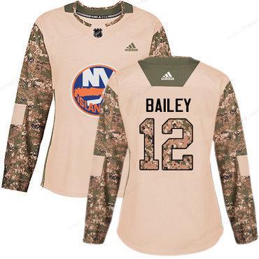 Adidas New York Islanders #12 Josh Bailey Camo Authentic 2017 Veterans Day Women’s Stitched NHL Jersey