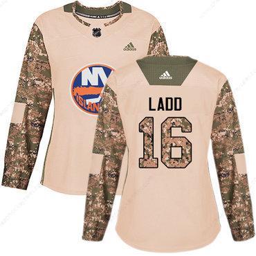 Adidas New York Islanders #16 Andrew Ladd Camo Authentic 2017 Veterans Day Women’s Stitched NHL Jersey
