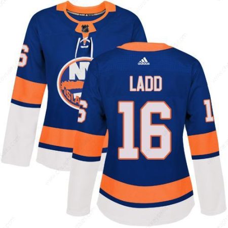 Adidas New York Islanders #16 Andrew Ladd Royal Blue Home Authentic Women’s Stitched NHL Jersey