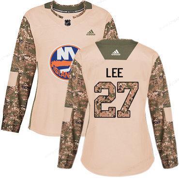 Adidas New York Islanders #27 Anders Lee Camo Authentic 2017 Veterans Day Women’s Stitched NHL Jersey
