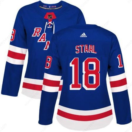 Adidas New York Rangers #18 Marc Staal Royal Blue Home Authentic Women’s Stitched NHL Jersey