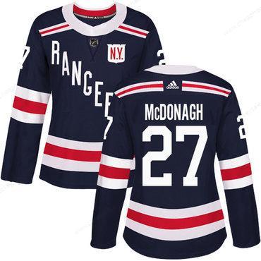 Adidas New York Rangers #27 Ryan Mcdonagh Navy Blue Authentic 2018 Winter Classic Women’s Stitched NHL Jersey