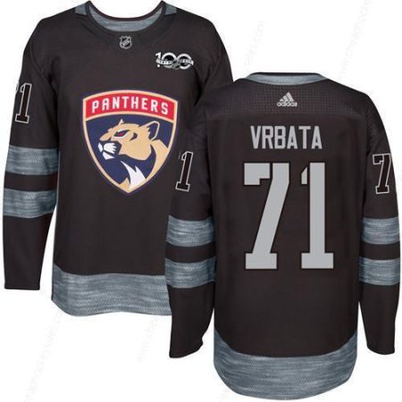 Adidas Panthers #71 Radim Vrbata Black 1917-2017 100Th Anniversary Stitched NHL Jersey