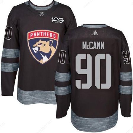 Adidas Panthers #90 Jared Mccann Black 1917-2017 100Th Anniversary Stitched NHL Jersey